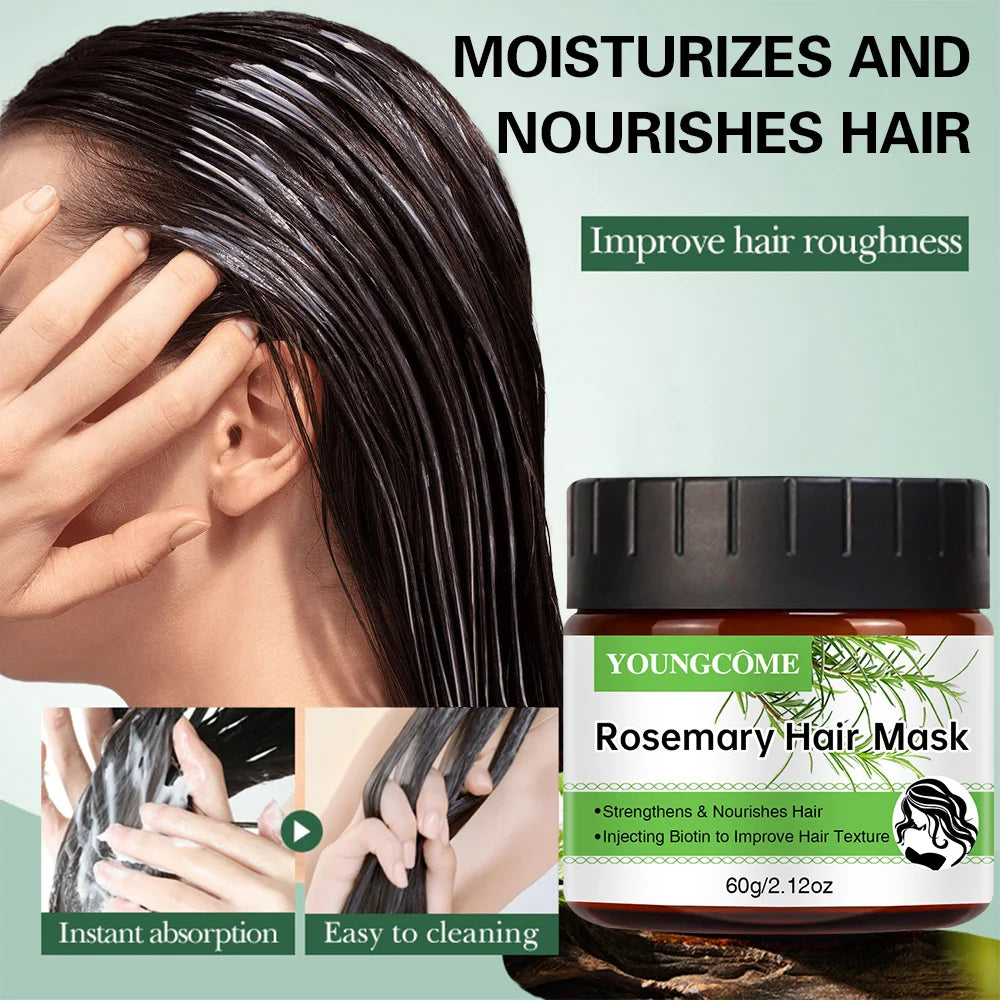 Rosemary Repair Hair Mask – Deep Nourishing Treatment Peaceful Pleasures Health and Wellness