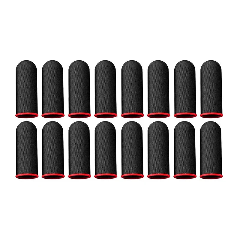 20-Pack Gaming Finger Sleeves – Anti-Sweat Touchscreen Cover