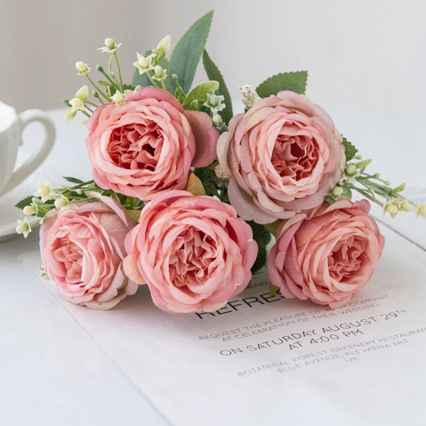 Artificial Silk Peony Flowers | Wedding, Party & Home Décor