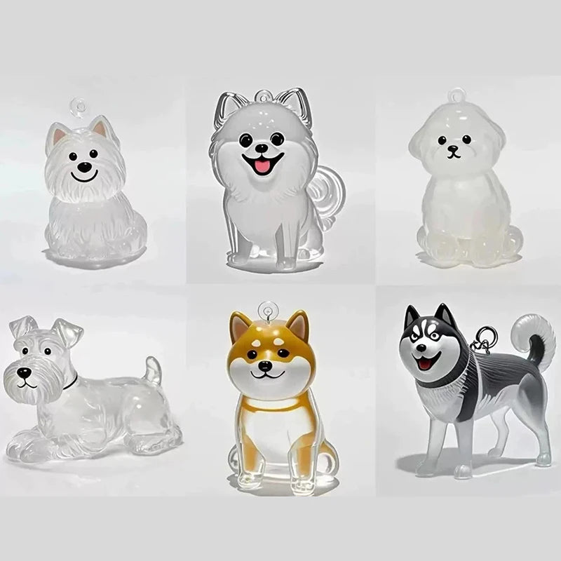 Clear Dog Fur Keepsake Keychain – DIY Pet Memorial Gift