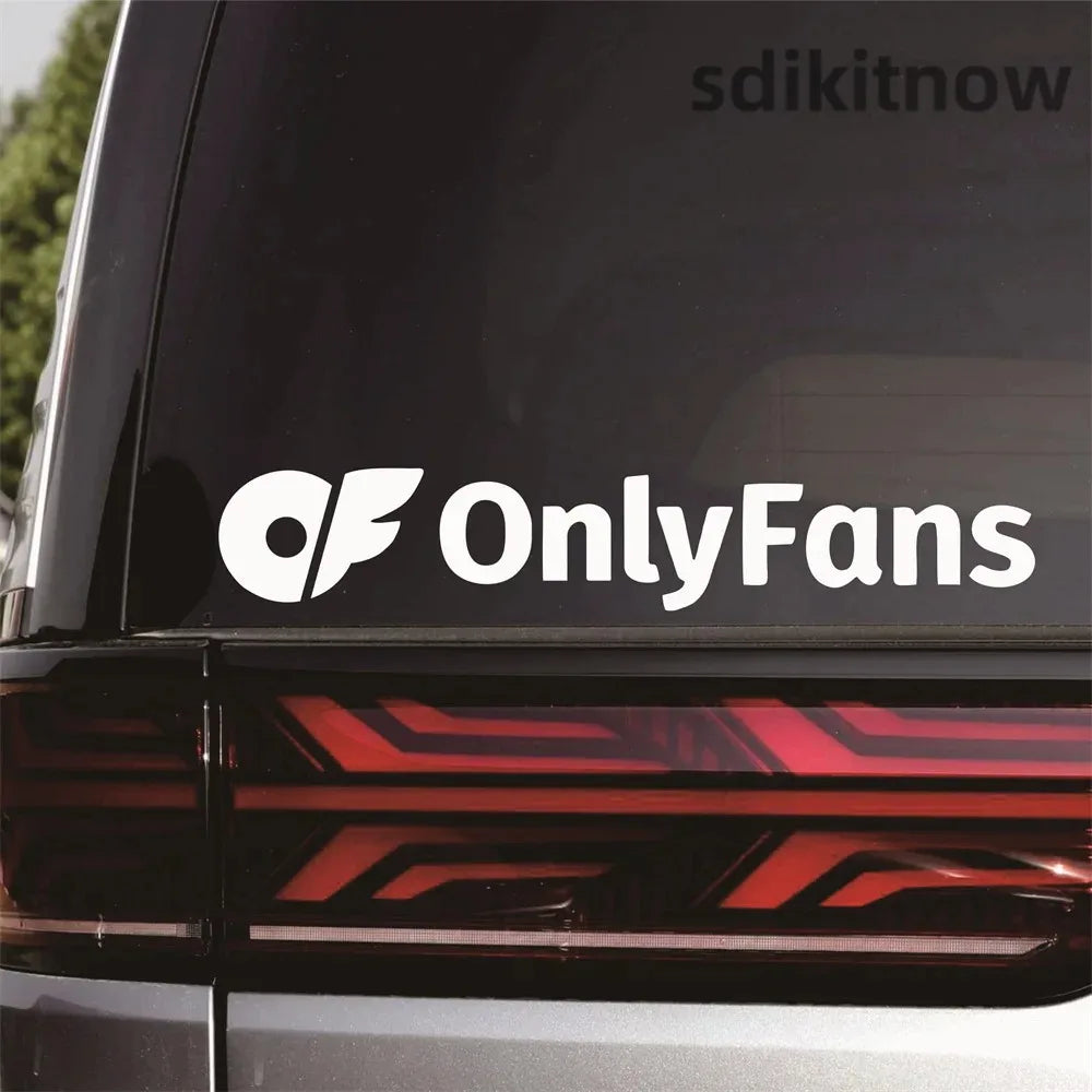 Waterproof Vinyl Decal Sticker – Car, Laptop & Helmet