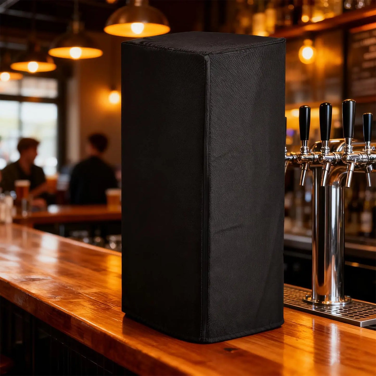 Beer Tower Cover Indoor Draft Beer Dispenser Sleeve Waterproof Oxford Fabric Dustproof Cover For Single Or Double Tap Dispenser Peaceful Pleasures Health and Wellness