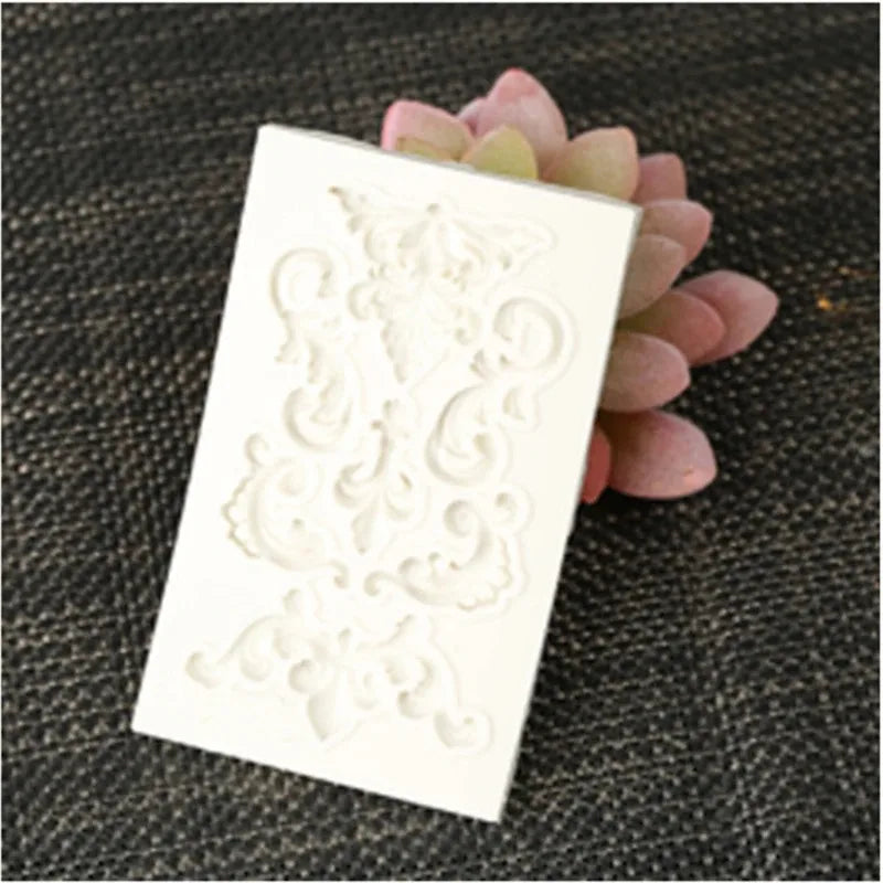 European Pattern Silicone Fondant Mold – Chocolate, Candy & Cake Decoration Baking Tool