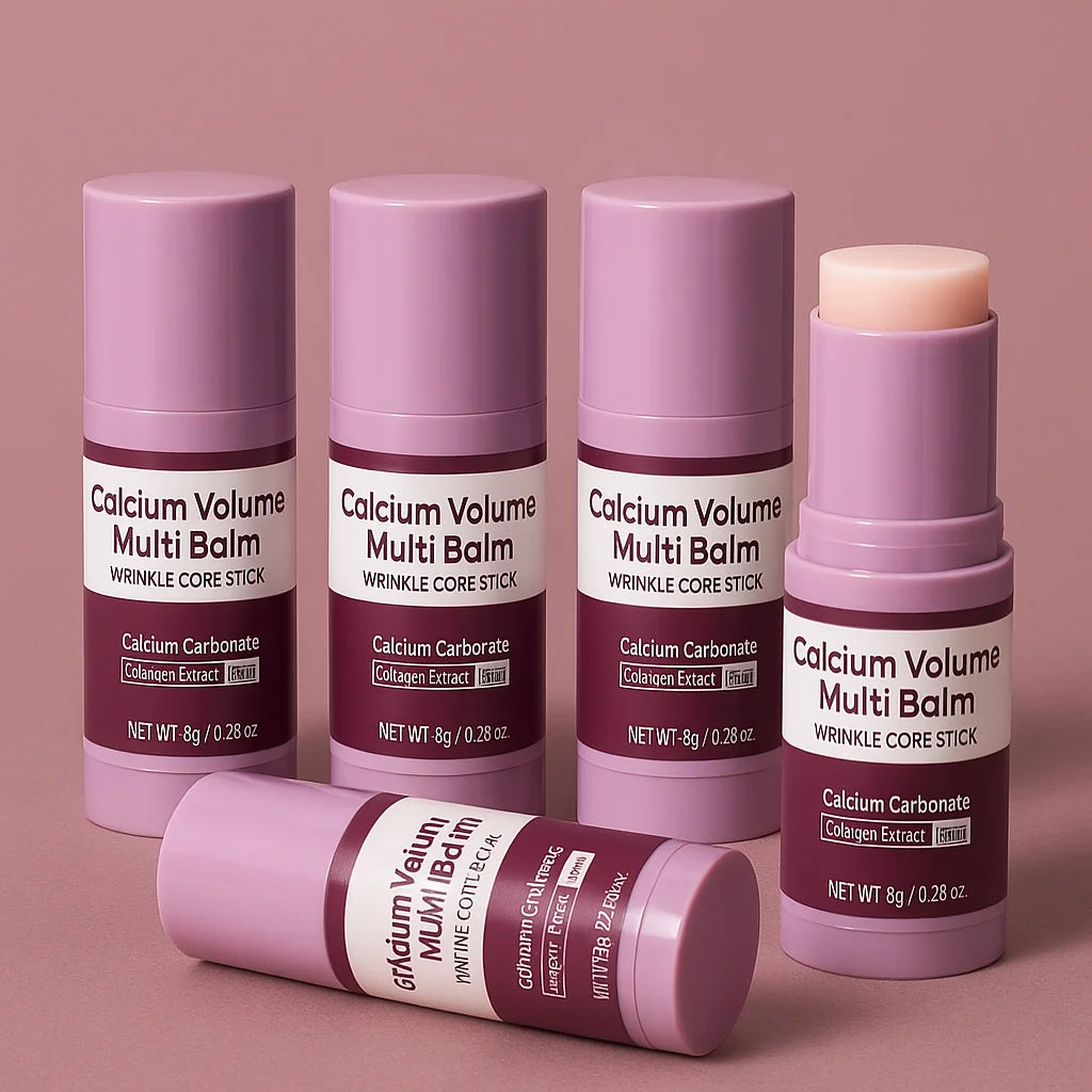 Calcium Volume Multi Balm for Smoothing Fine Lines Firms and lifts Eye Skin Wrinkle Stick for Unisex Brightens and Soothes Skin Peaceful Pleasures Health and Wellness