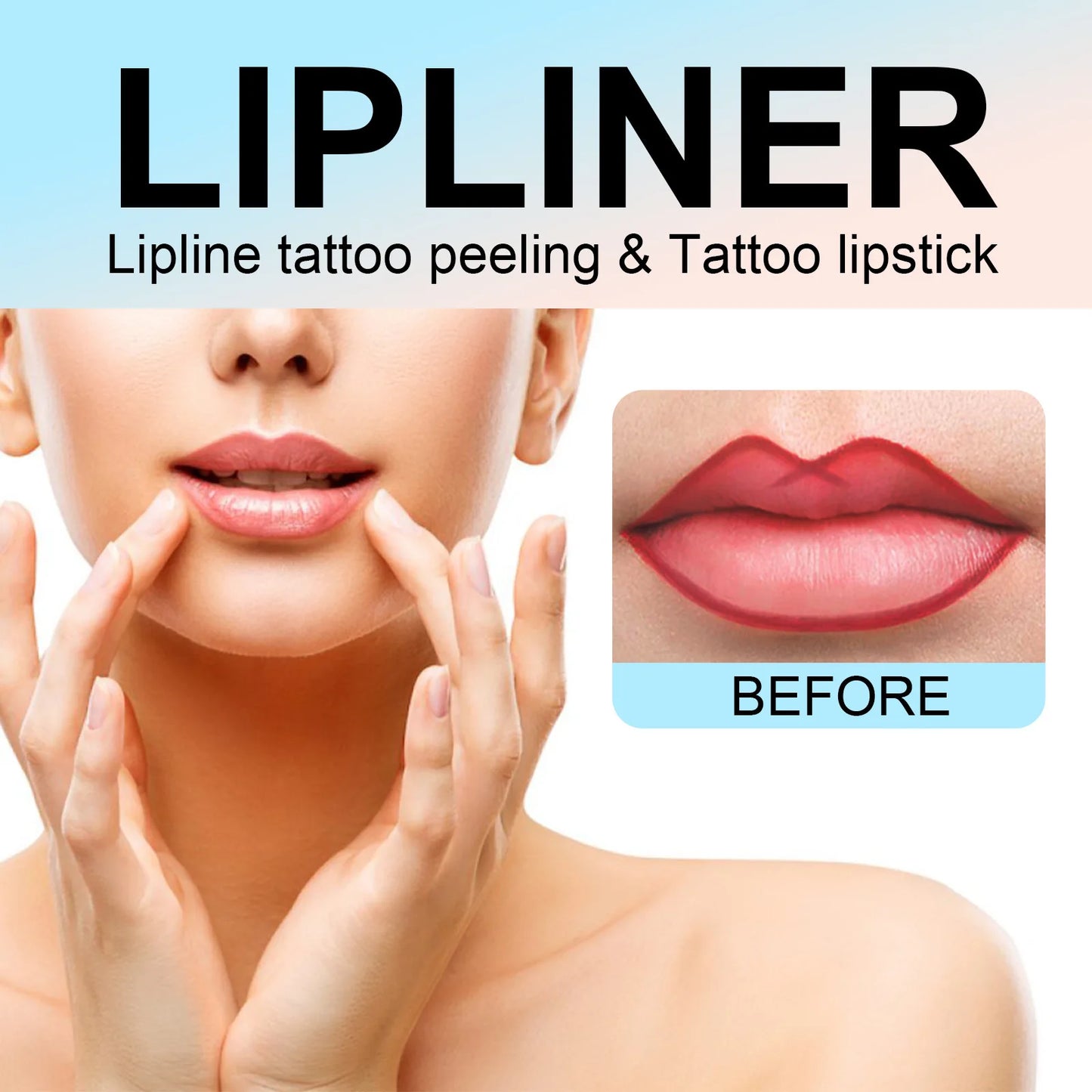 EELHOE Matte Waterproof Peel-Off Lip Liner – Long-Lasting Color