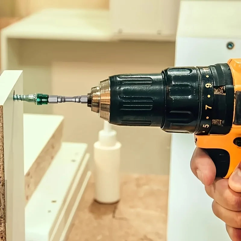 1 Set of Colorful Magnetic Screwdriver Bits with Hexagonal Shape, Suitable for DIY Projects, Professional Use, and Specialized for Mechanics and Craftsmen Peaceful Pleasures Health and Wellness