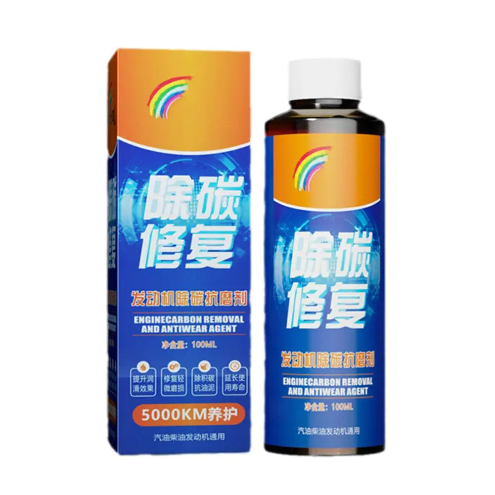 Engine Carbon Removal Repair Agent Highly Effective Engine Anti-Wear Protectant Engine Oil Noise Reduction And Anti-Shaking Peaceful Pleasures Health and Wellness 1pcs