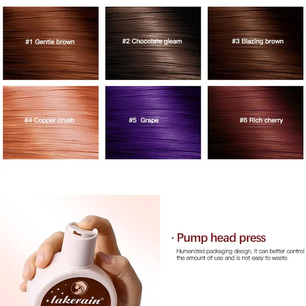 Hair Gloss Glaze Color Conditioner Gloss For Medium To Dark Brown Hair,Shine Moisturizing Hair Gloss Hair Mask For Natural Hair Peaceful Pleasures Health and Wellness