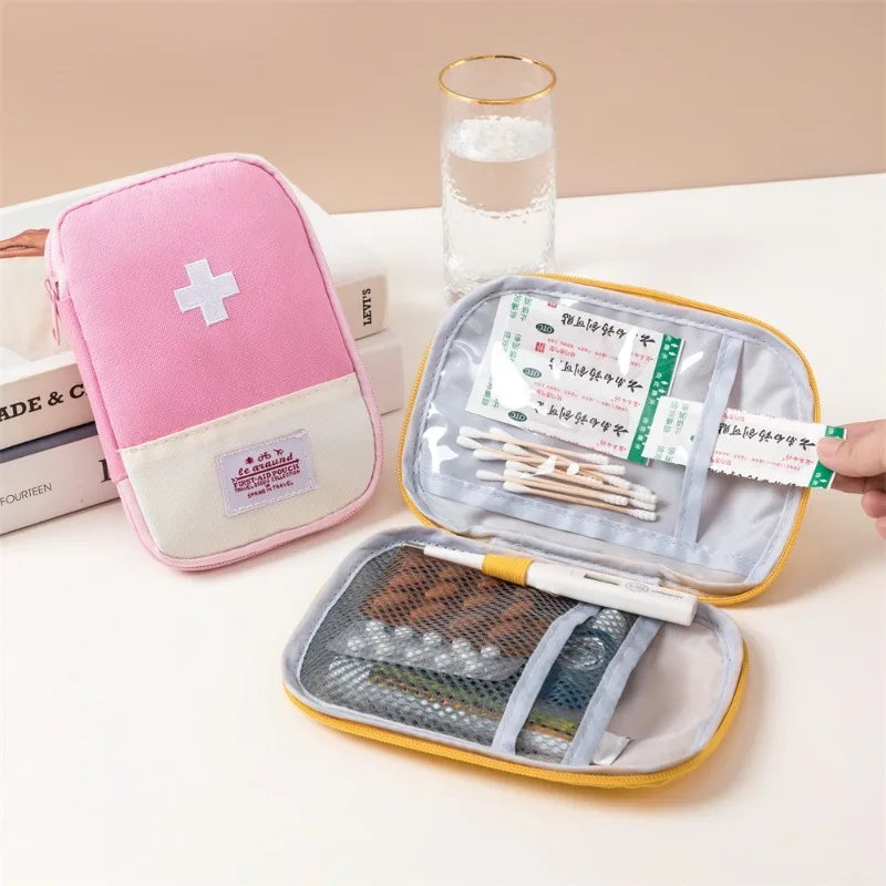 Portable First Aid Kit for Outdoor Camping and Hiking Mini Medicine Bag for Household Use Business First Aid Emergency Kit Peaceful Pleasures Health and Wellness