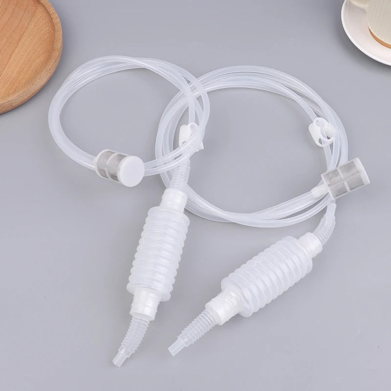2M/2.5M Semi-automatic Home Brew Syphon Pack For Wine Making Hand Knead Siphon Filter Food Grade Tube For Homebrew Peaceful Pleasures Health and Wellness