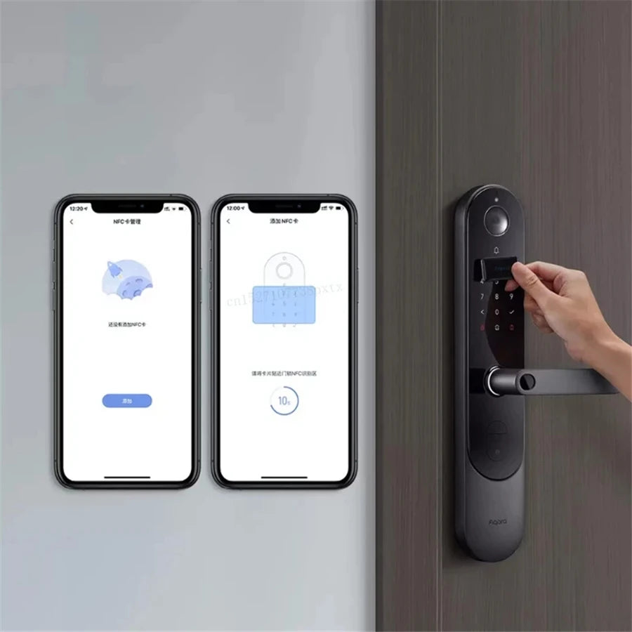 Aqara Smart Door Lock NFC Card Support Smart Door Lock N100 P100 A100 pro App Control EAL5+ Chip For Home Security NFC Card Peaceful Pleasures Health and Wellness