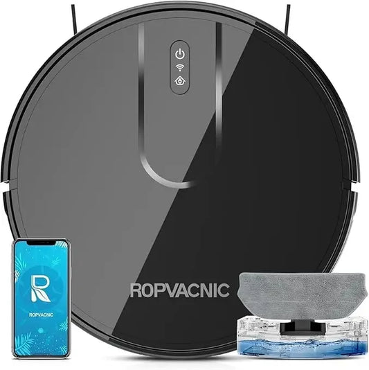 Robot Vacuum and Mop Combo with 5200Pa Suction, Self-Charging, Advanced Obstacle Avoidance for Smart Home Cleaning Peaceful Pleasures Health and Wellness United States