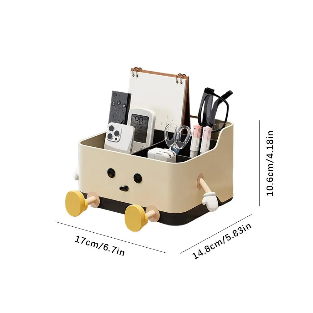 Desktop Multi-Compartment Storage Organizer & Desk Tray
