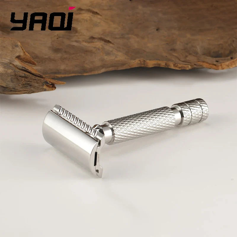 Yaqi PILOT 316 Stainless Steel Safety Razor – Men's Shave