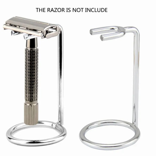 Men's Metal Double Edge Safety Razor Stand & Holder Razor Stand Holder Oasis Select