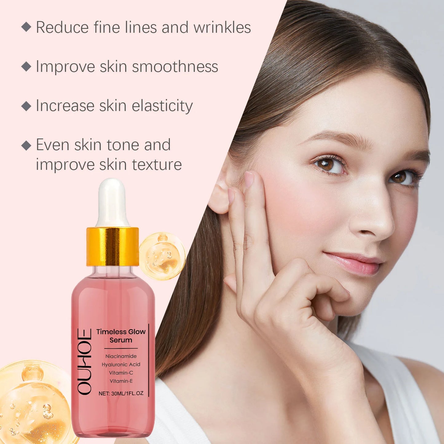 Hyaluronic Acid Firming Serum – Anti-Aging & Brightening 30ml