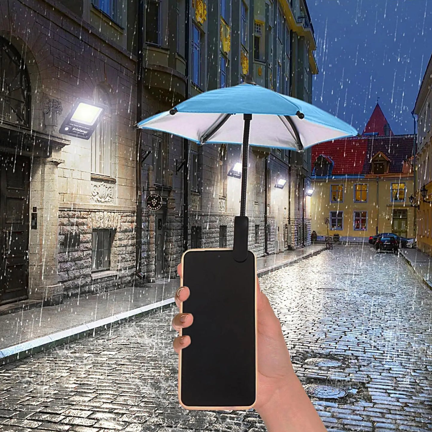 Cell Phone Umbrella Holder with Clip for Sun Shade Cell Phone Umbrella Sun Protection Phone Clip Blocking Cellphone Accessories Peaceful Pleasures Health and Wellness