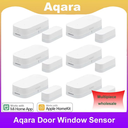 Aqara Smart Door Window Sensor Zigbee Mini Door Sensor Wireless Connection Alarm Smart Home HomeKit for Xiaomi Mijia Mi Home Peaceful Pleasures Health and Wellness