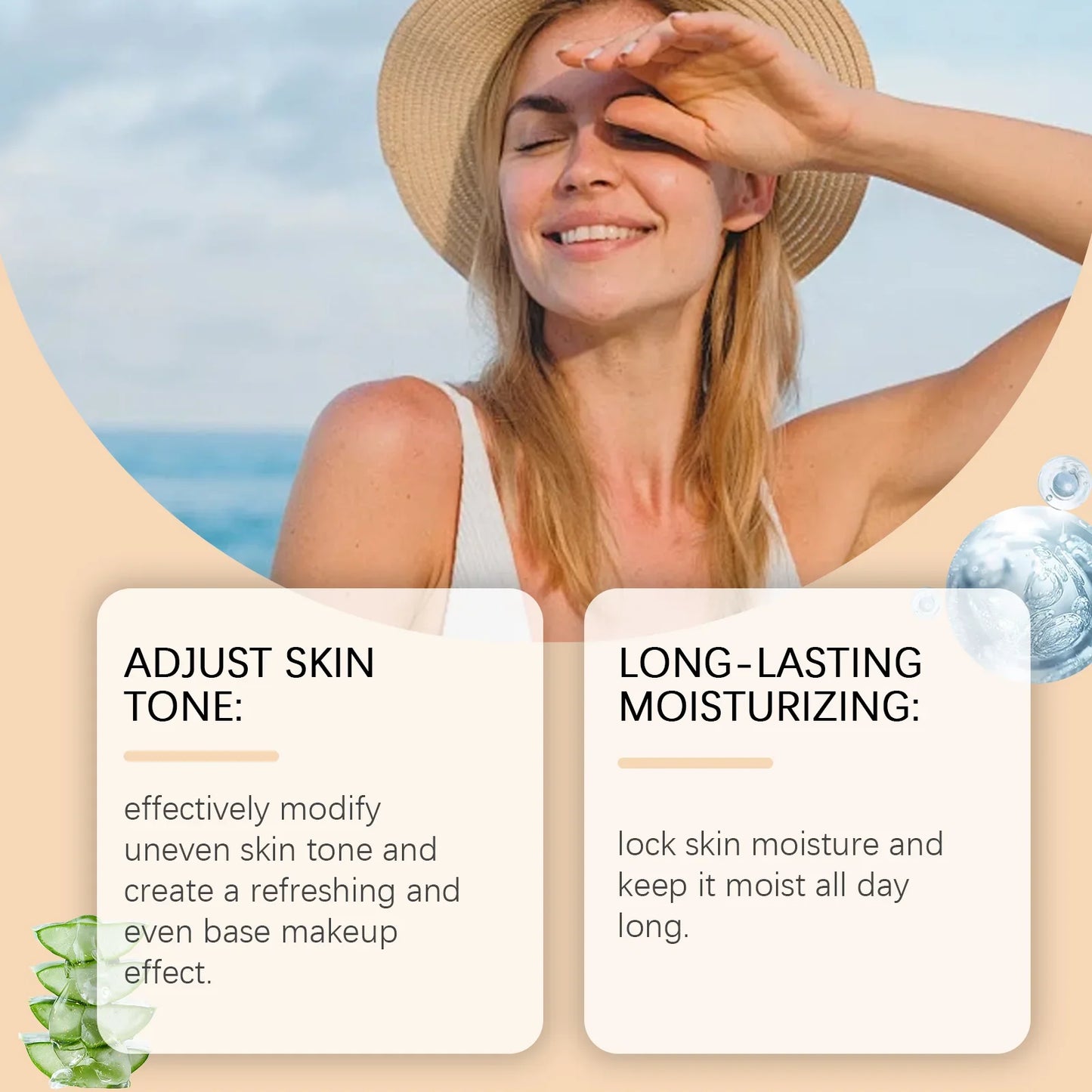Hoygi BB Cream SPF Moisturizer – Pore Cover, All Skin Types
