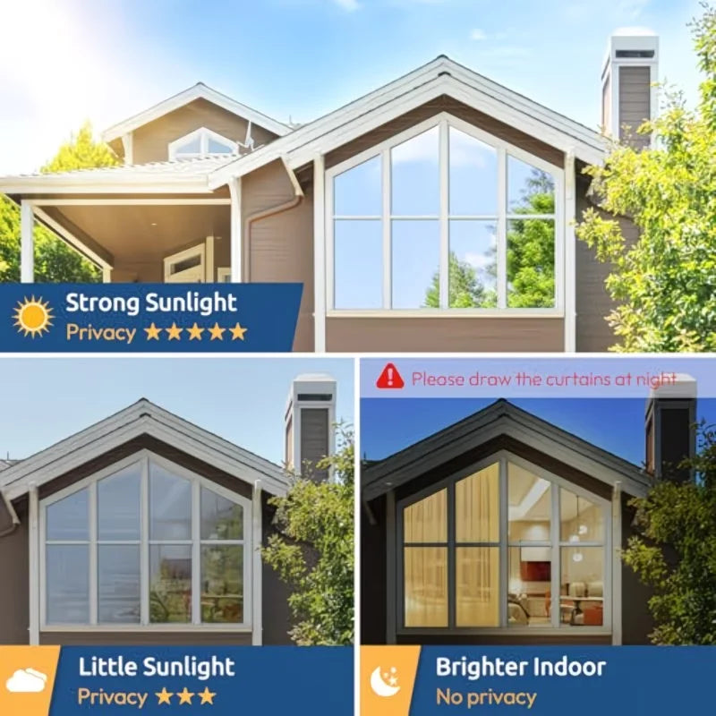 Reflective Window Film – Heat Insulation, UV & Privacy