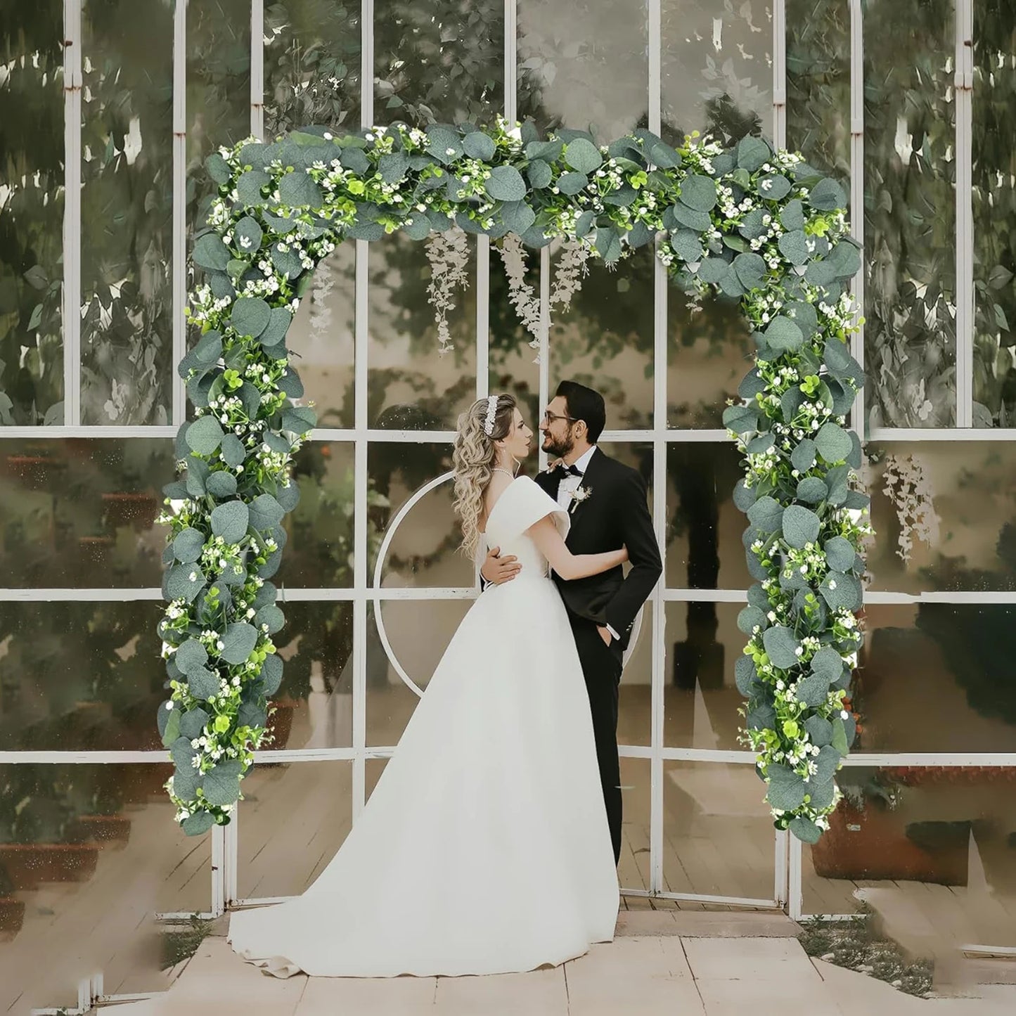 Artificial Green Vine Plant – Wedding, Garden & Wall Decor