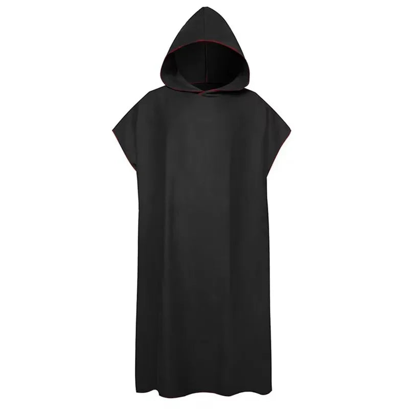 Microfiber Hooded Swim Robe – Quick-Dry Beach & Pool Wrap