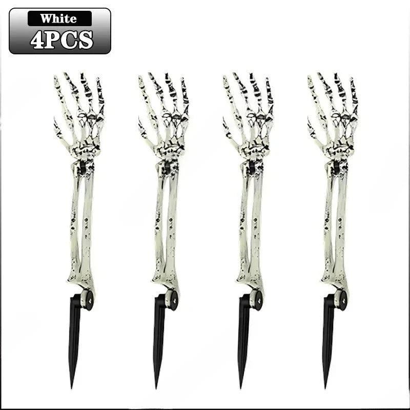 Halloween Skeleton Hand Yard Stakes – Realistic Zombie Prop 1–6 Pcs