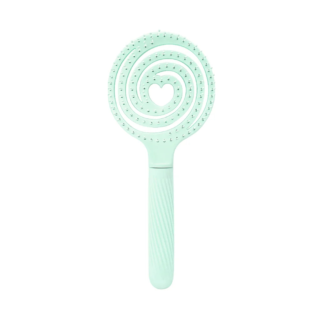 Heart Hollow Detangling Hairbrush & Scalp Massage Comb for Wigs