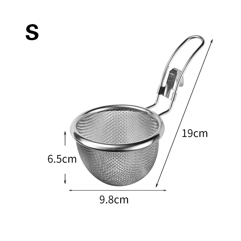 304 Stainless Steel Hot Pot Strainer with Hook | Lo Mein Skimmer Kitchen Strainer Peaceful Pleasures Health and Wellness S