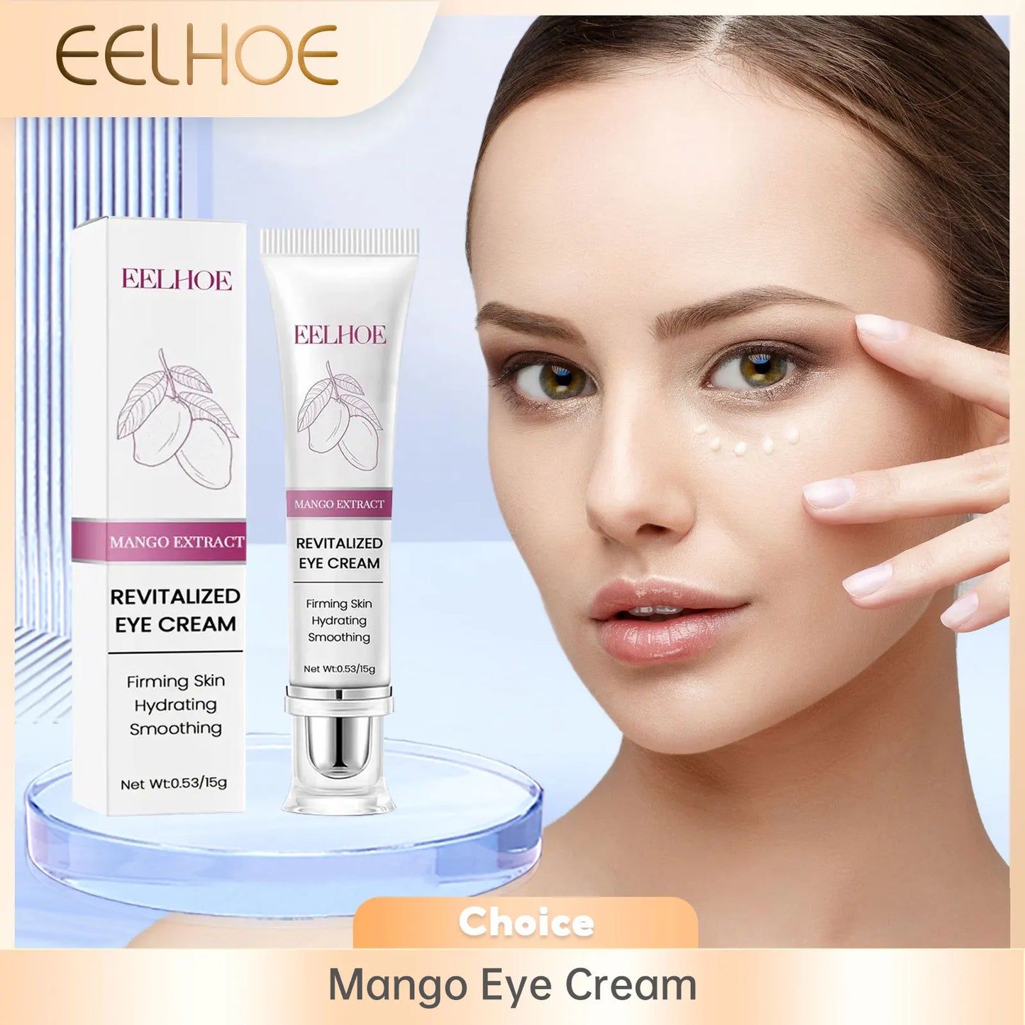 EELHOE Mango Eye Cream – Dark Circles, Puffiness & Wrinkles