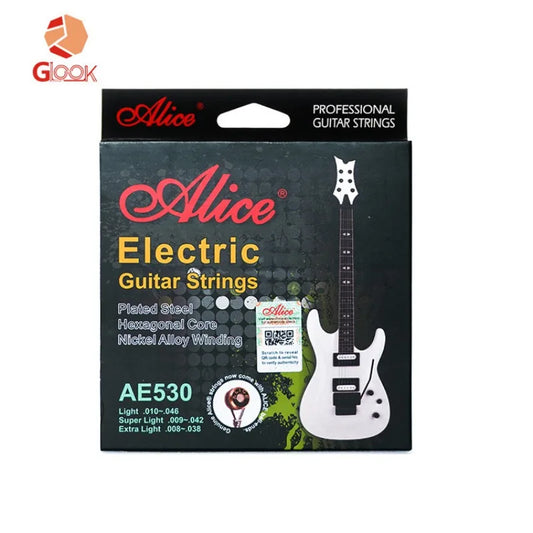 Alice Electric Guitar Strings Nickel Plated 1-6 Rust Proof 010 008 Peaceful Pleasures Health and Wellness