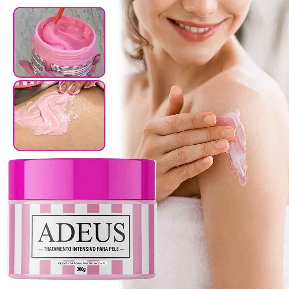 ADEUS Body Moisturize Cream Gently Nourishes the Skin Lasting Fragrance Non-greasy Refresh Enhance Elasticity Body Massage Cream Peaceful Pleasures Health and Wellness