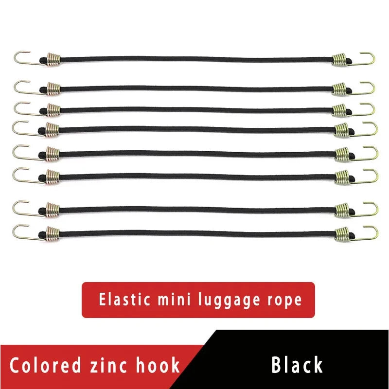 Heavy Duty Elastic Bungee Cords 10" – Luggage & Cycling Straps