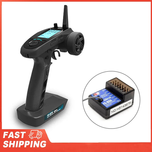 AFHDS RC Transmitter W FS-BS6 Receiver Flysky FS-GT5 6CH Car Boat Peaceful Pleasures Health and Wellness