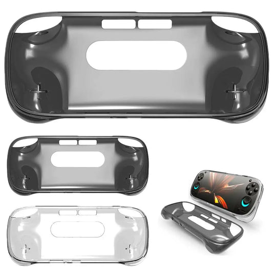 Retroid Pocket 5 Ergonomic TPU Grip Case – Clear Protective Cover Console Grip Case Peaceful Pleasures Health and Wellness