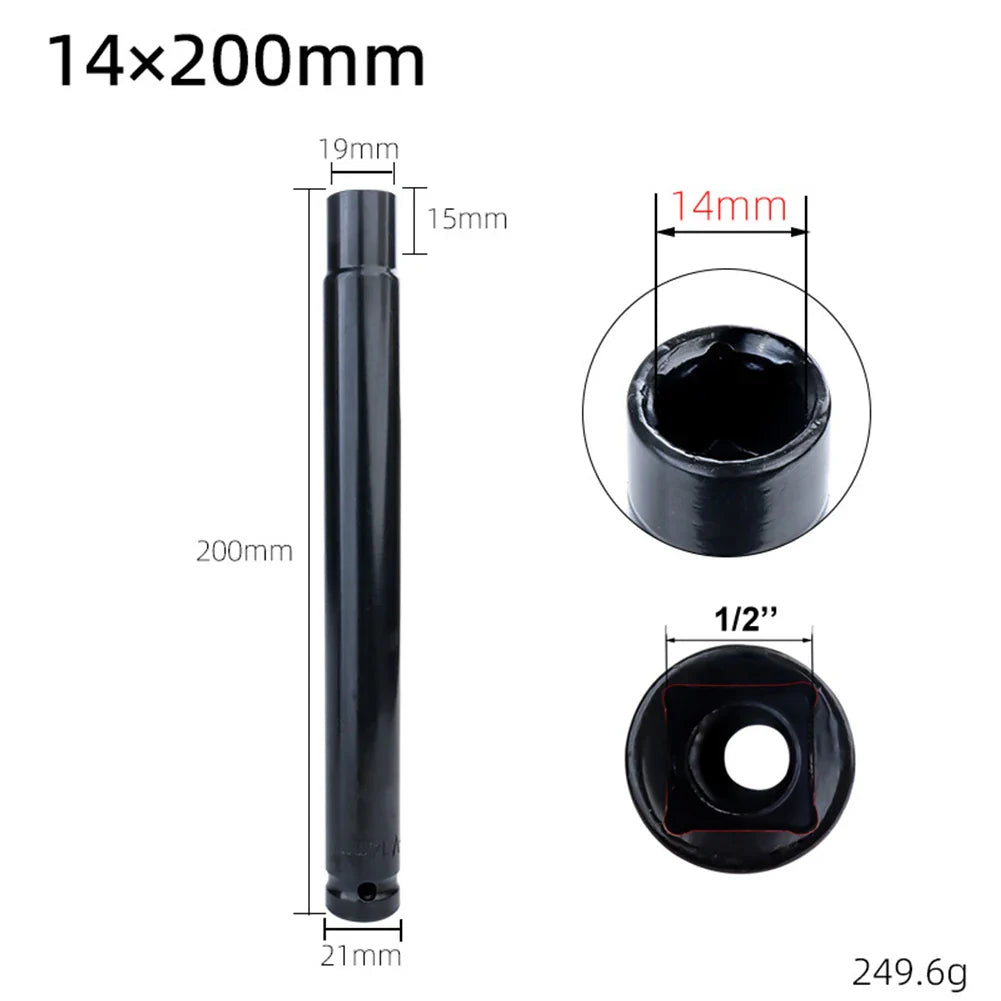 Ceiling Leveling Sleeve 10–14mm Hollow Screw Nut 1/2" Drive
