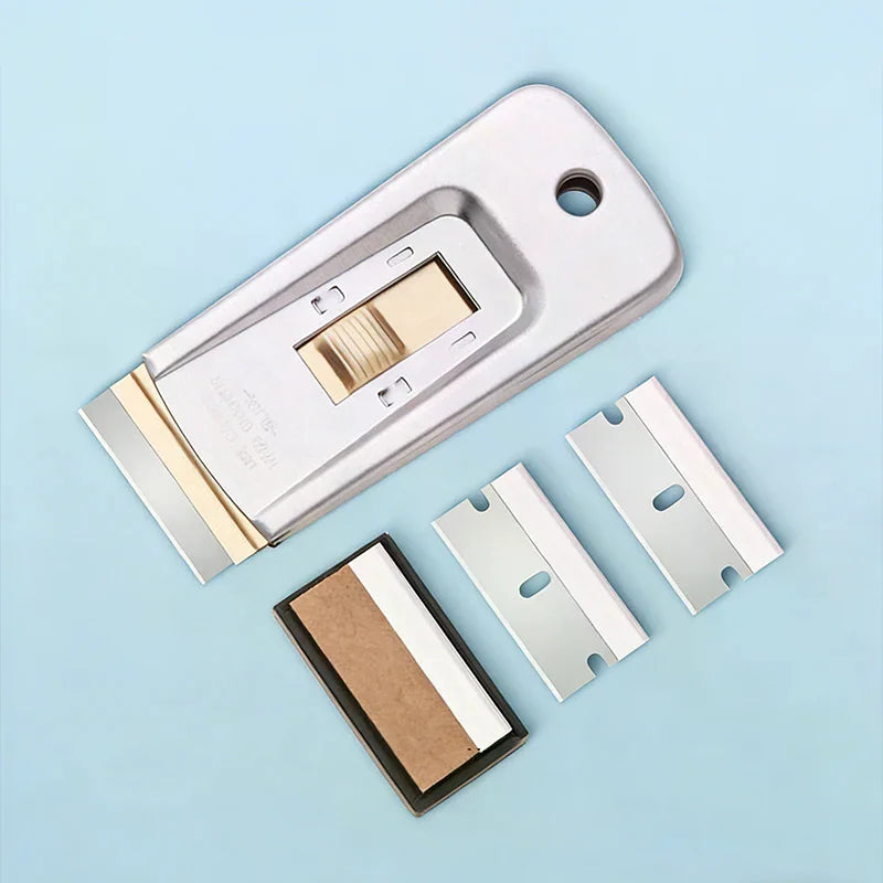 Stainless Steel Scraper Tool – Glass, Floor & Wall Paint Surface Scraper Tool Peaceful Pleasures Health and Wellness