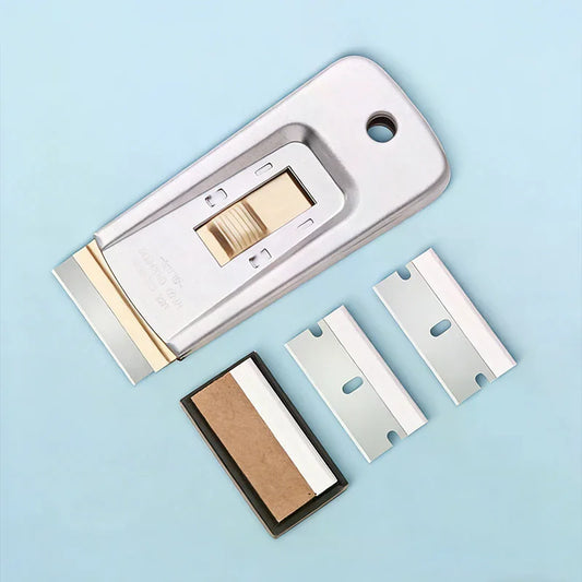 Stainless Steel Scraper Tool – Glass, Floor & Wall Paint Surface Scraper Tool Peaceful Pleasures Health and Wellness