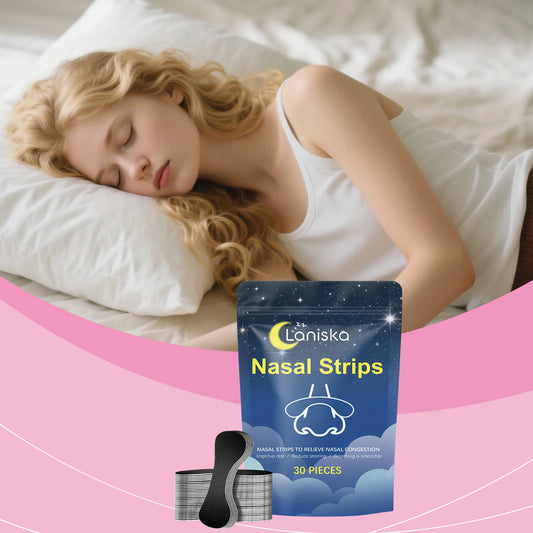 Nasal Strips for Nighttime Breathing | Gentle, Unisex & Daily Use Nasal Breathing Strips Peaceful Pleasures Health and Wellness