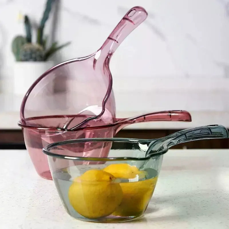 Transparent Thickened Plastic Water Ladle & Kitchen Scoop