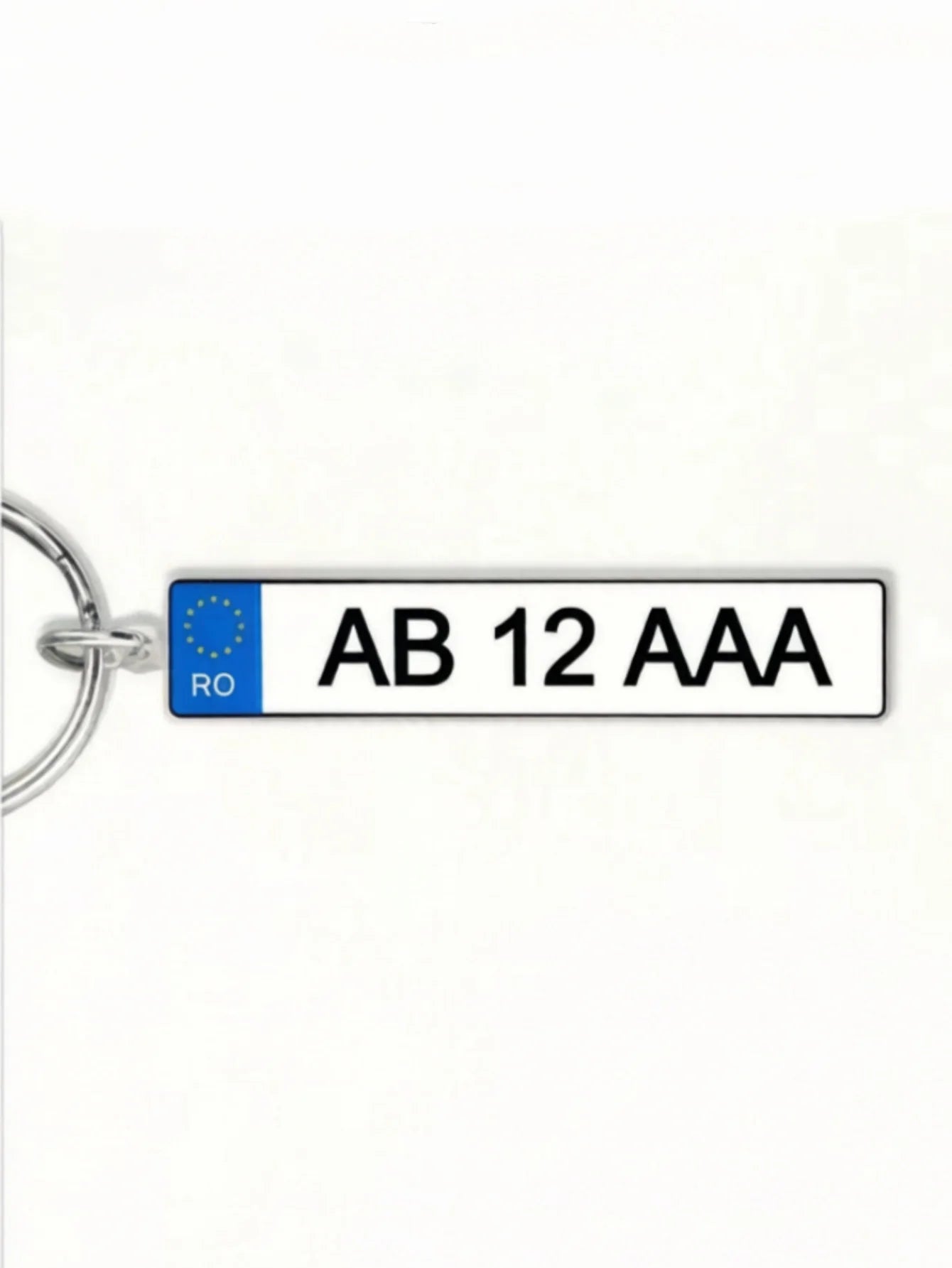 Custom License Plate Keychain | Personalized Name & Number