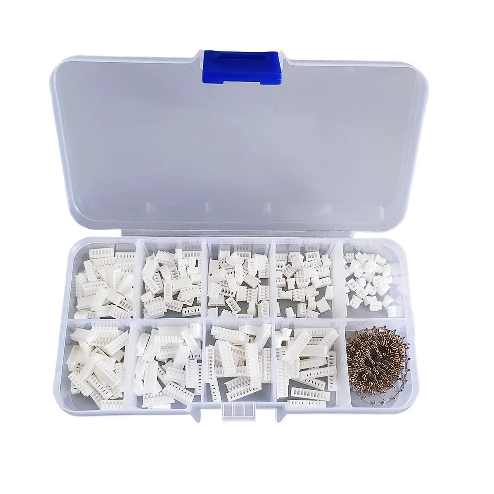JST 1.25 Housing Connectors and Crimp Terminal kit Connectors Plugs 1.25mm Pitch for Pixhawk 2.4.8 Drone Flight Controller Peaceful Pleasures Health and Wellness Default Title