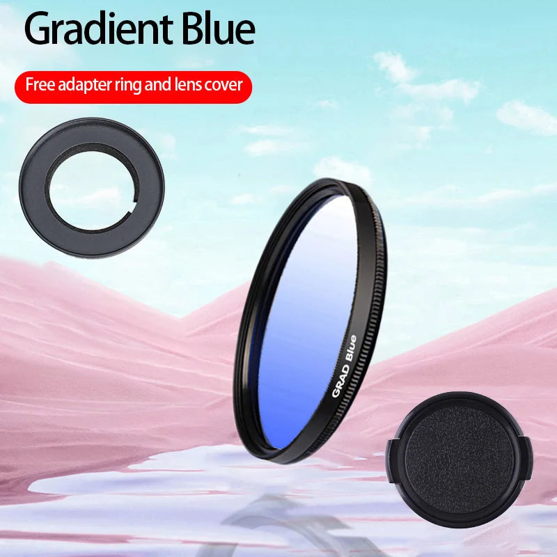 52mm ND & CPL Filters Set For DJI Osmo Action6 Neutral Density Camera Lens ND Filter And Filter Adapter Ring Peaceful Pleasures Health and Wellness Gold