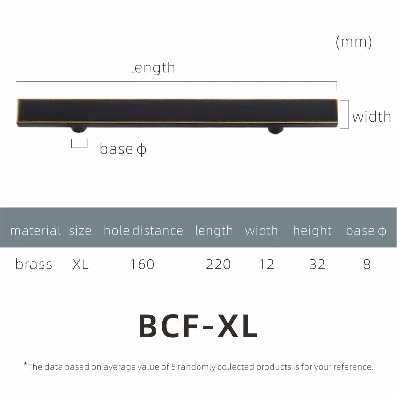 Brass Cabinet Pulls & Knobs – Modern Square Drawer Handles