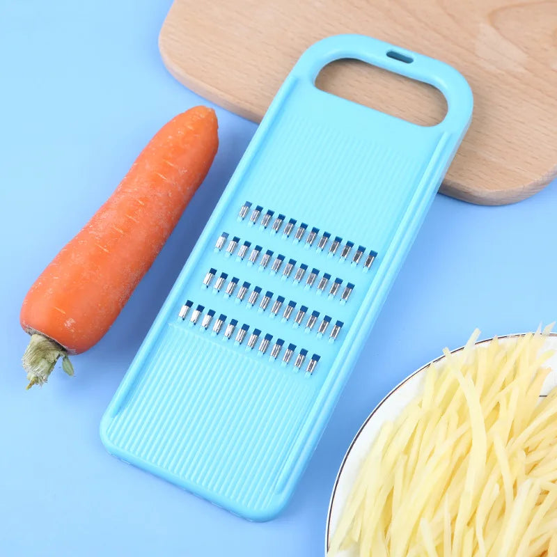 1/3Pcs Vegetable Grater Potato Grid Slicer Carrot Chopper Cutter Wave knife Chipper Salad Kitchen Shredder Peeler Masher Tools Peaceful Pleasures Health and Wellness Nordic Blue