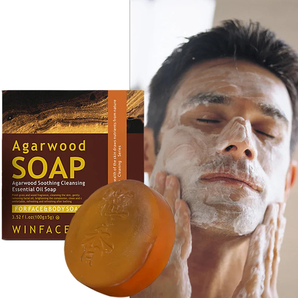 SADOER Sandalwood Brightening Handmade Soap | Deep Cleanse