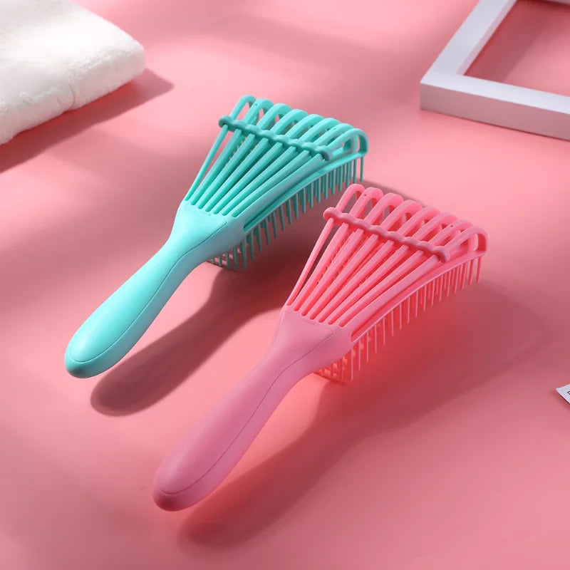 Detangling Brush Scalp Massage Comb for Curly & Thick Hair