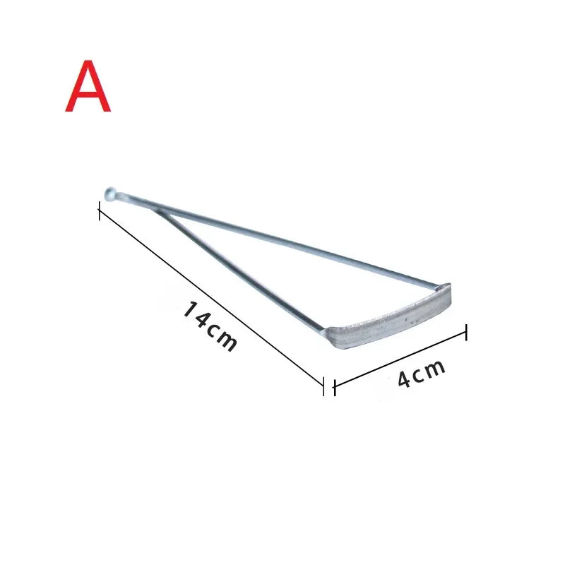 Ceramic Trimming Tool – Fork & Serrated Scraper Knife for Clay