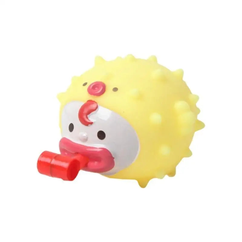 Cartoon Globefish Squeeze Stress Toy – Soft PVC Fidget