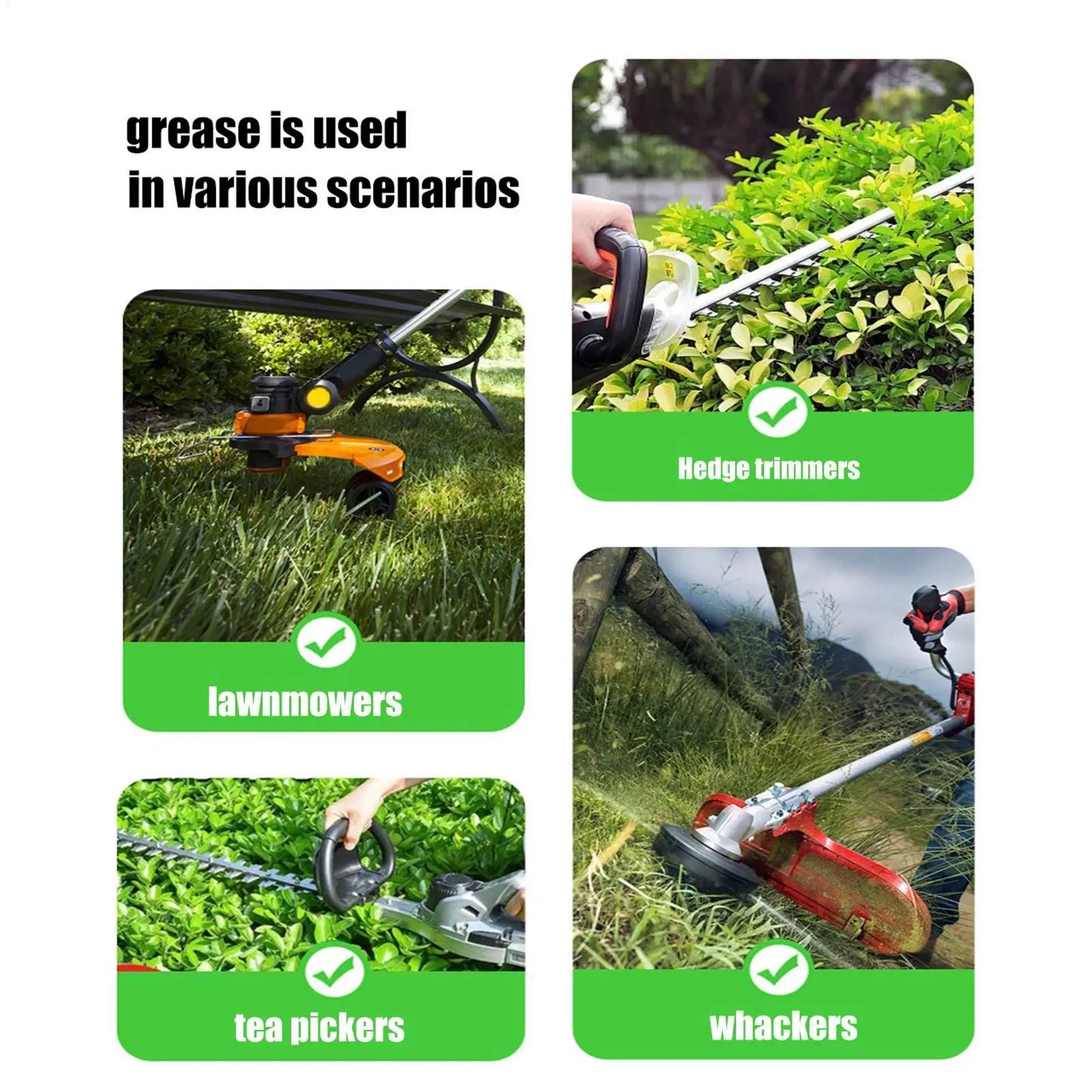 Lawn Mower Gear Grease 10g 5-Pack – Multi-Function Lubricant